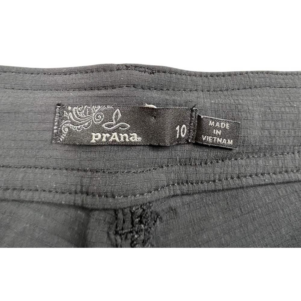 Prana Womens 10 Black Revenna Knicker Capri Pants Nylon Hiking #W41202099 - Picture 6 of 8